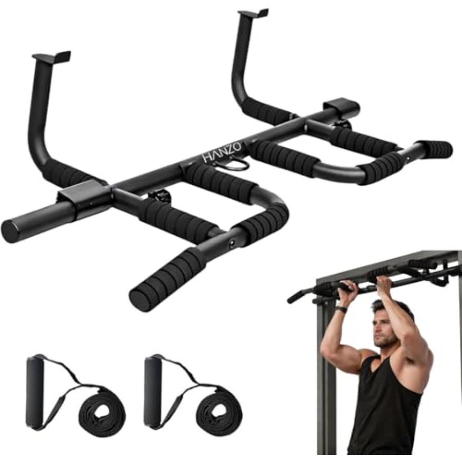 Door Pull Up Bar No Screw - Barre de traction pour porte avec