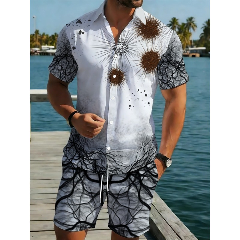 Hiking - Ensemble assorti haut et short imprimés