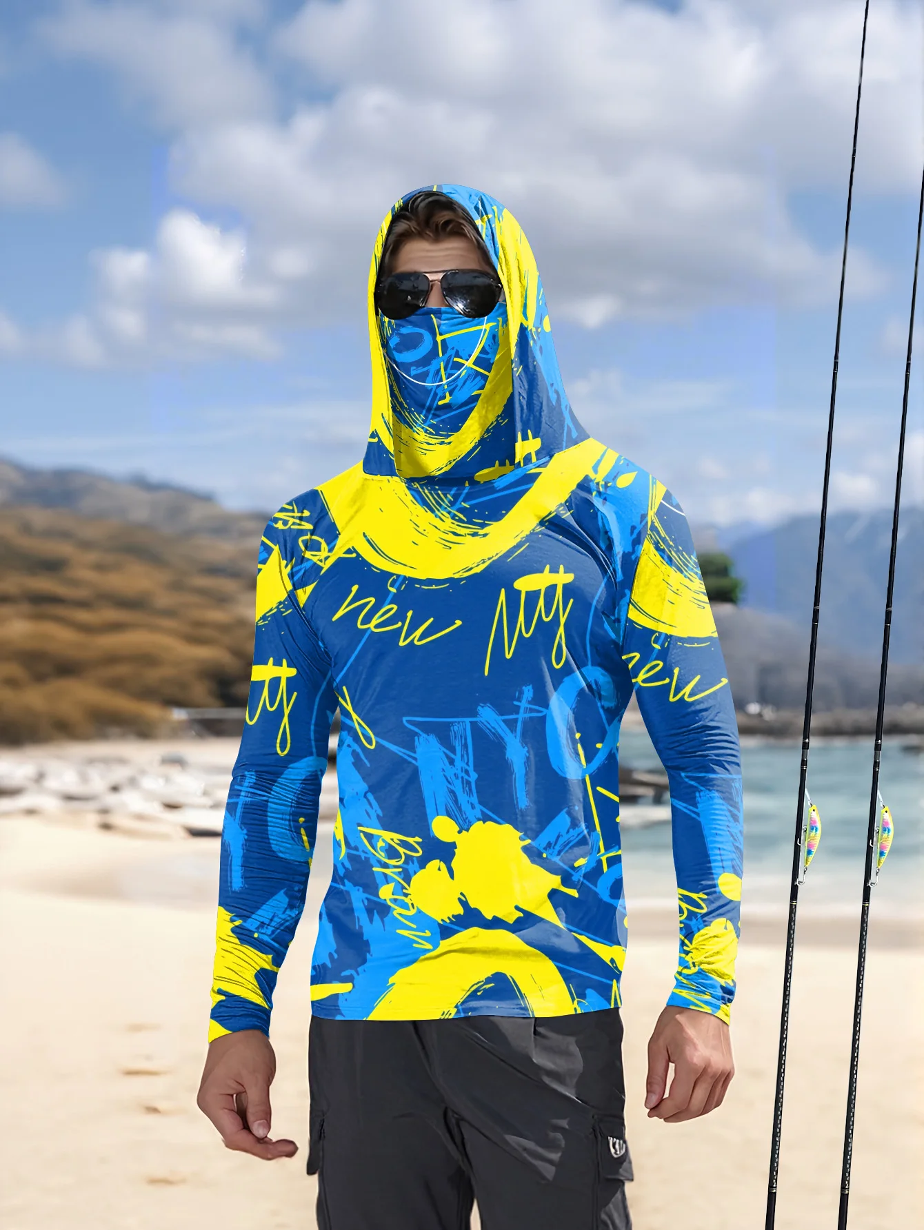 Hiking - Vêtement de pêche à capuche pour