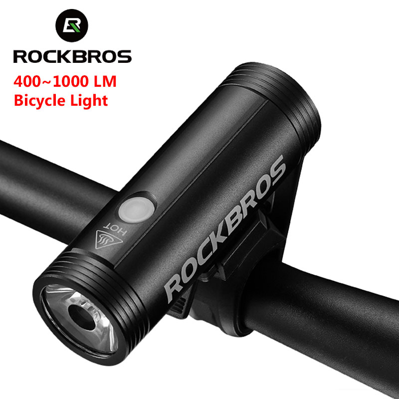 ROCKBROS – lampe de poche avan - Rechargeable Bicycle Headlight 1000 Lumen avis et prix