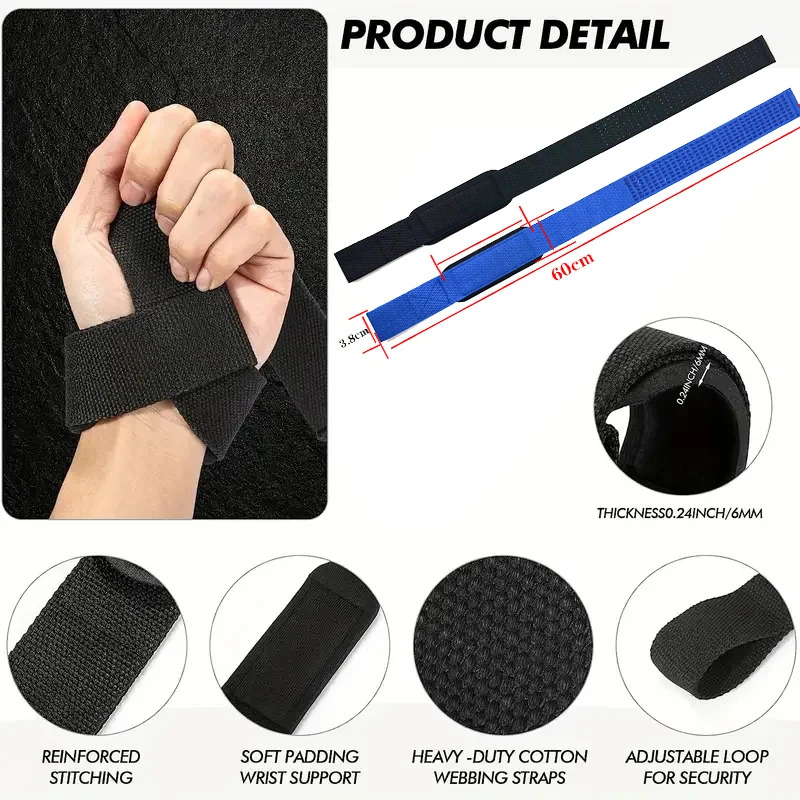 Sangles de poignet d'haltéroph - Wrist Wraps Weightlifting Support avis et prix