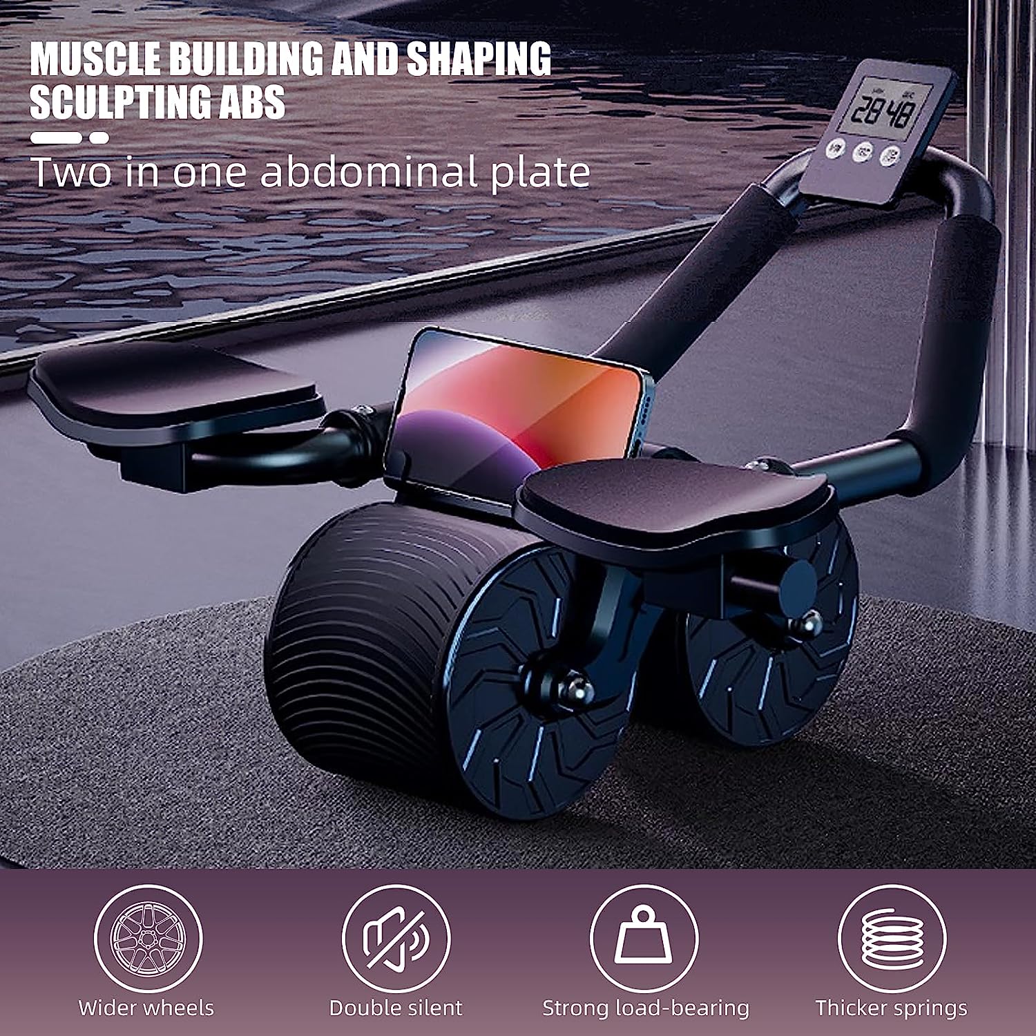 Support de coude rebond automa - Ab Roller Wheel With Elbow Support avis et prix